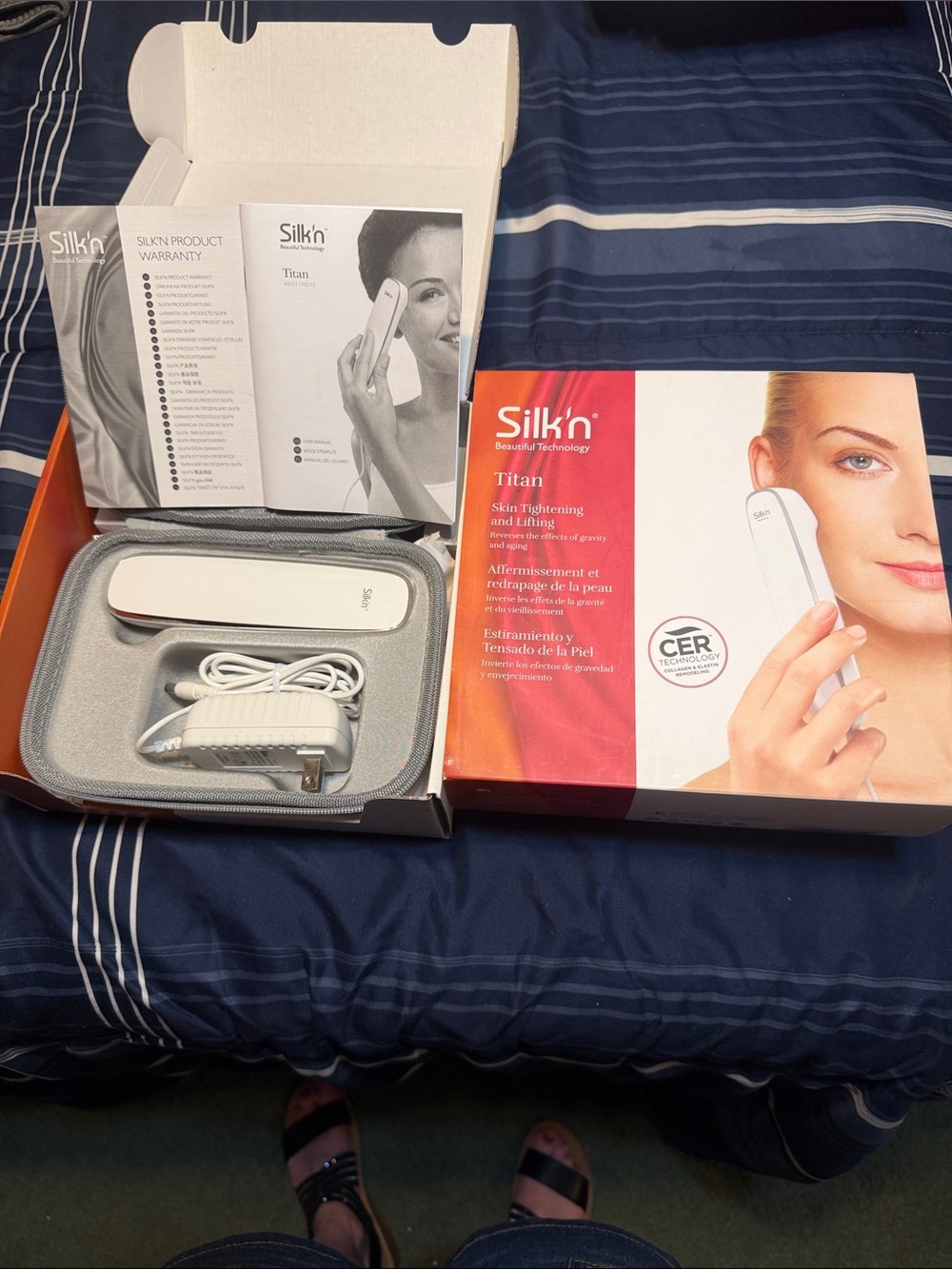 Titan Skin Tightening Device - White